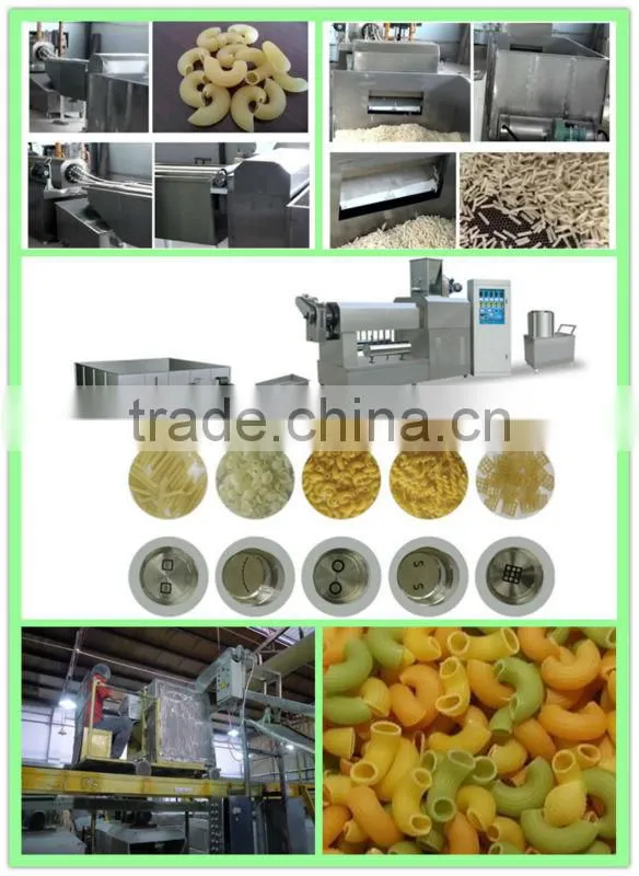 factory supply automatic macaroni pasta making machine