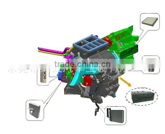400V DC electric scroll compressor of air conditioning