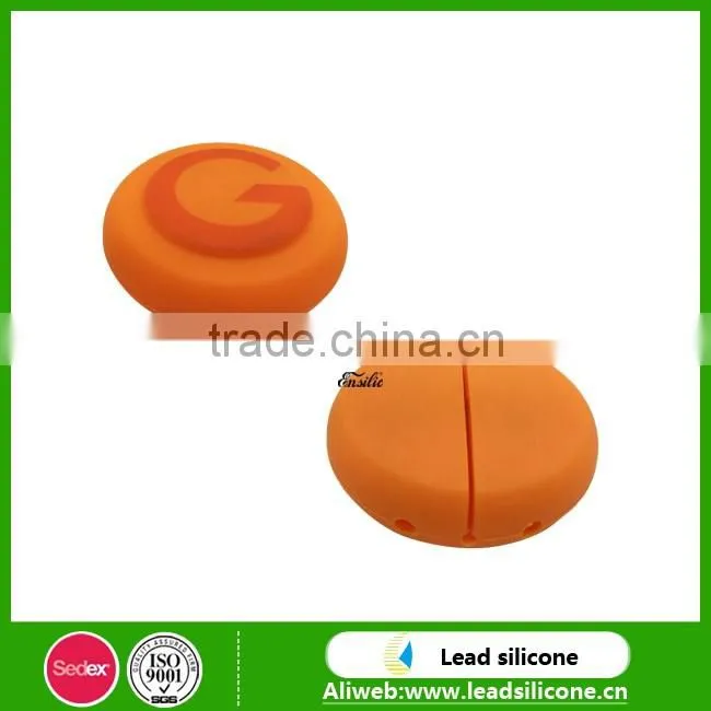 Promotional Gift Soft Silicone Key Bag, Custom Design Soft Silicone Key Case