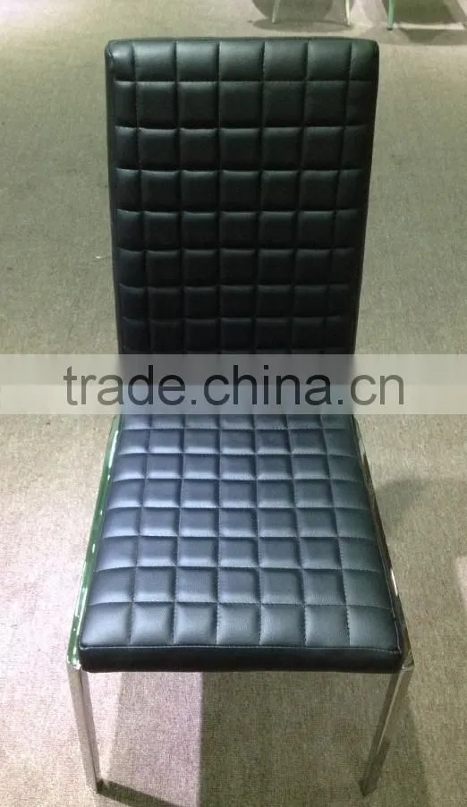 modern italian pu leather banquet chair