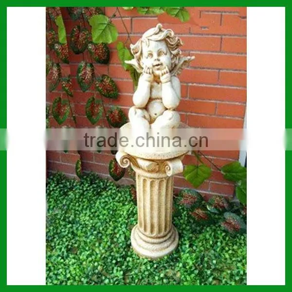 FO-6313 Polyresin Angel Garden Statue