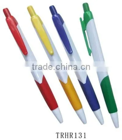 Cheap plastic click ballpoint pen
