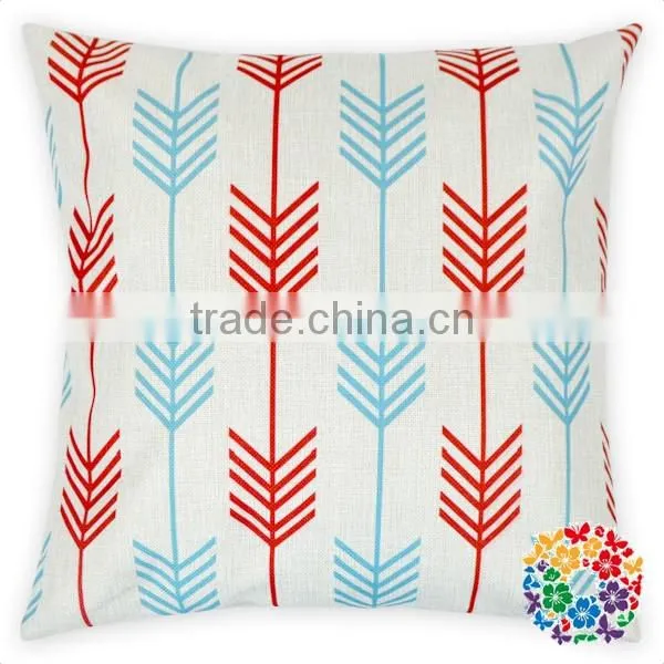 17.7" x 17.7 " High Quality Hemp Christmas deer Pillow case for sofa