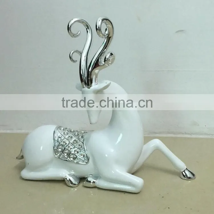 Polyresin deer statue decoration