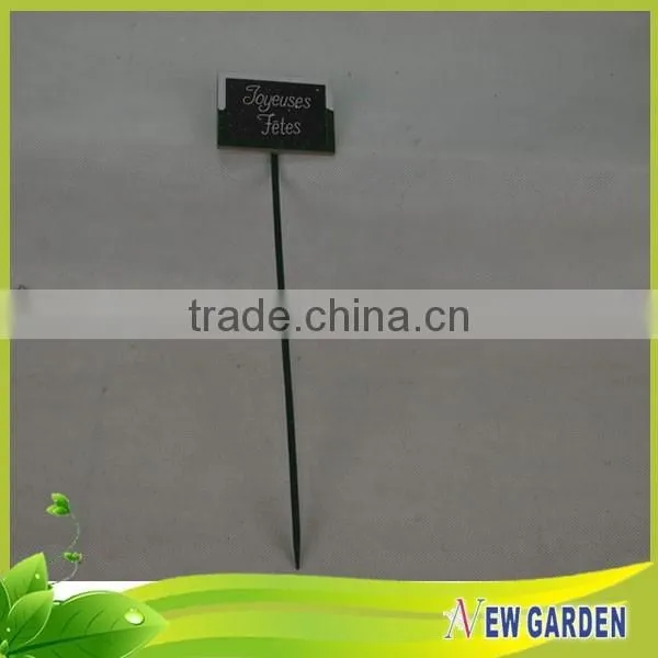 Decorative Painted Green Natural Bamboo Flower Pot Stick and Pendant