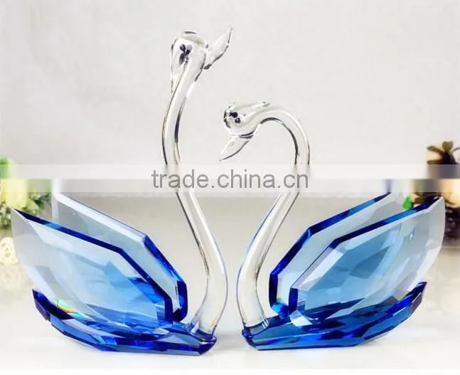 brilliance and shine crystal swan wedding favors