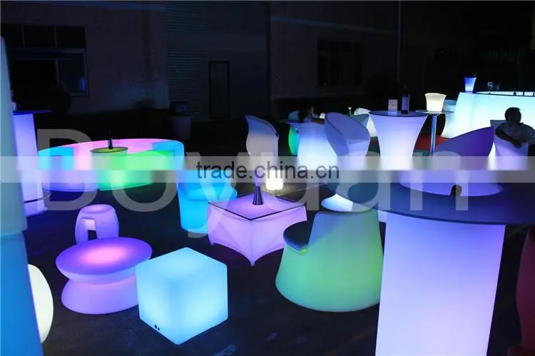 RGB rechargeable color changing outdoor waterproof light magic led cube