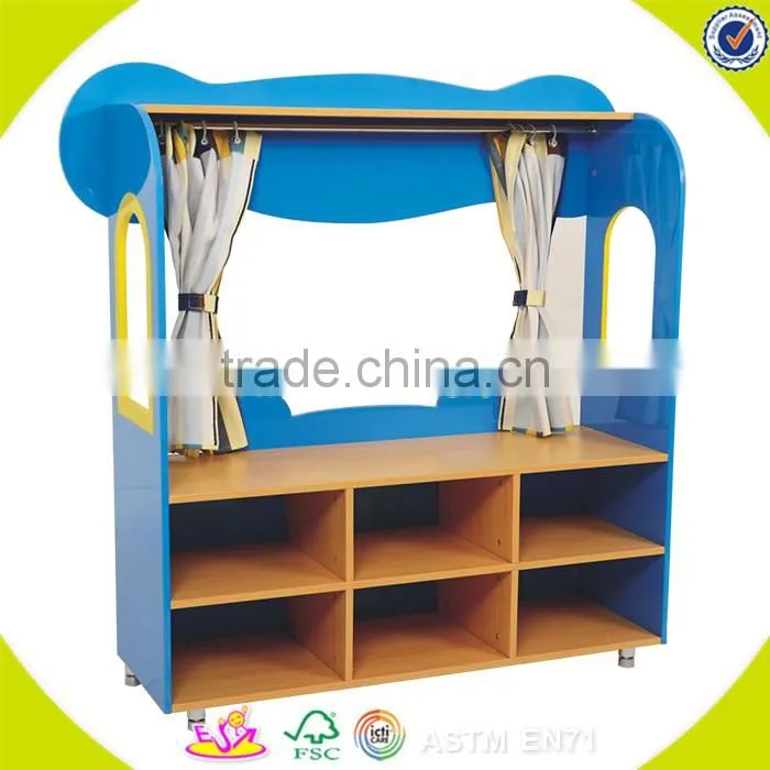 Wholesale customized wooden grocery store for kids, delicate and simple style wooden grocery store toy for children W08C210