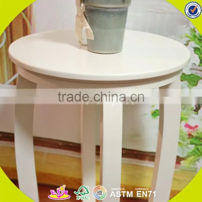 2017 New design wooden outdoor plant stands white solid wooden outdoor plant stands best outdoor plant stands W08H056
