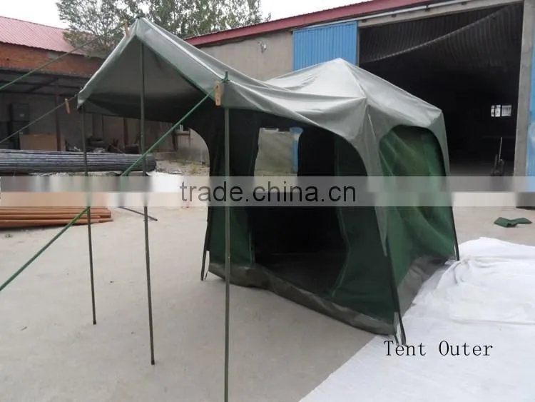 tent factory PVC army green small tent export
