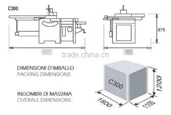 C300-7 works Combination Woodworking Machine