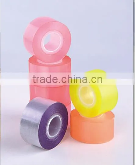 High adhesive golden stationery tape for office