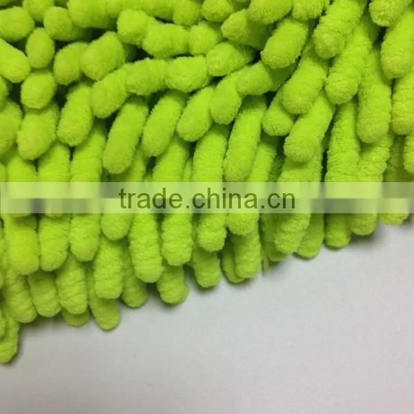 Customized Microfiber Wash Mitt , Chenille Mitt, Microfiber Car Wash Mitt