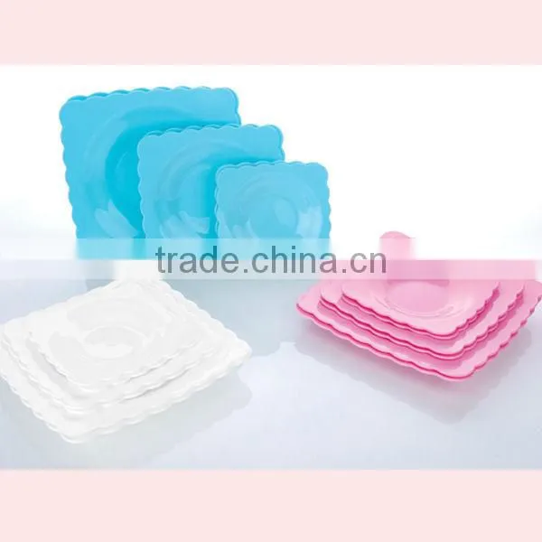 PS Material Plastic Fruit Container With Handle