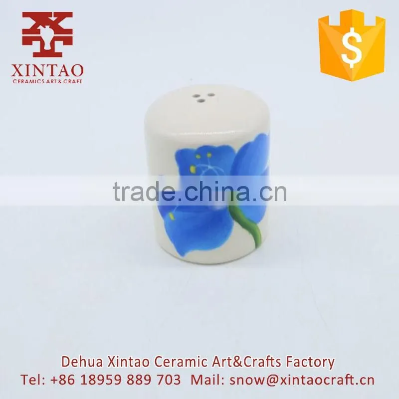 wholesale OEM ceramic salt and pepper shaker cruet set