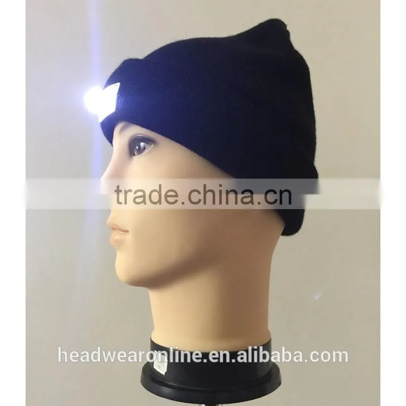 Winter Warm Led Light Beanie Hats Caps Cheap Price