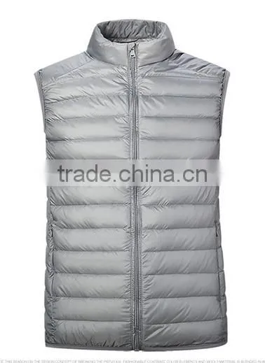 OEM black winter mens padded bodywarmer