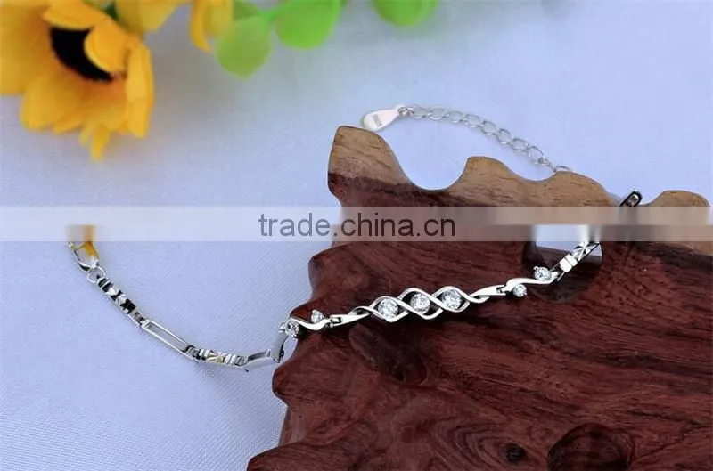 New design popular 925 silver watch bracelet
