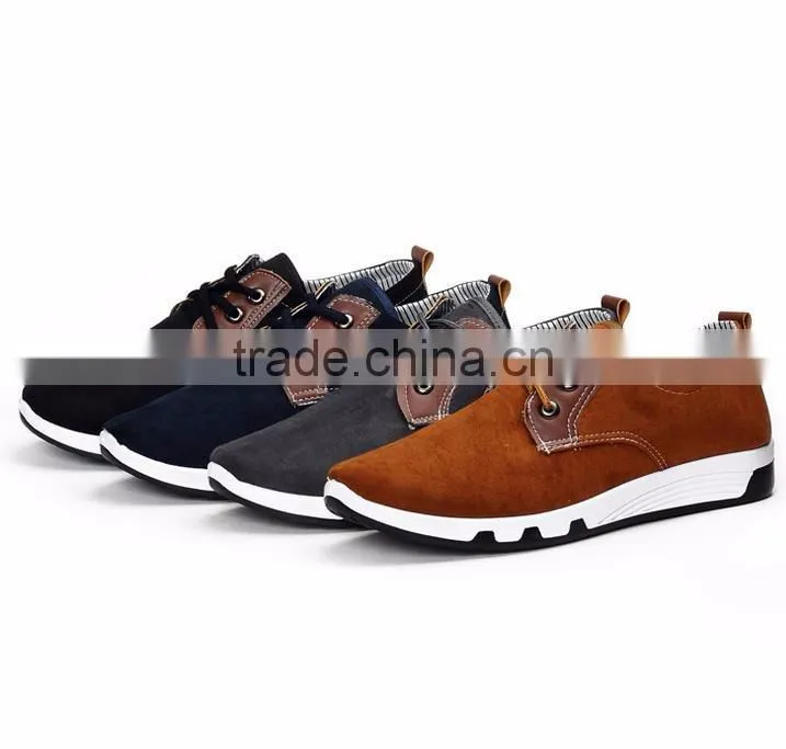 OEM design welcome 2017 PU men shoes casual