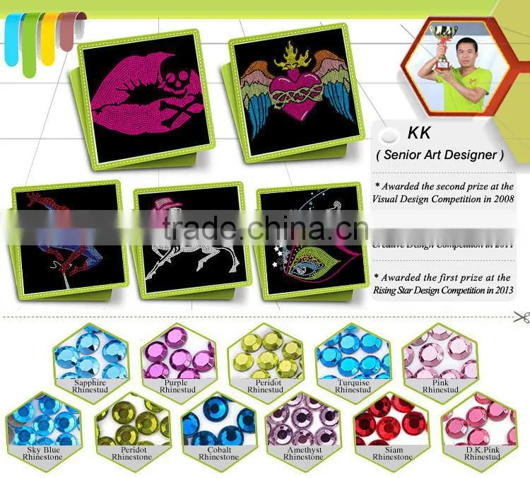Hot Fix Rhinestone Transfer Rhinestone Transfer Motif