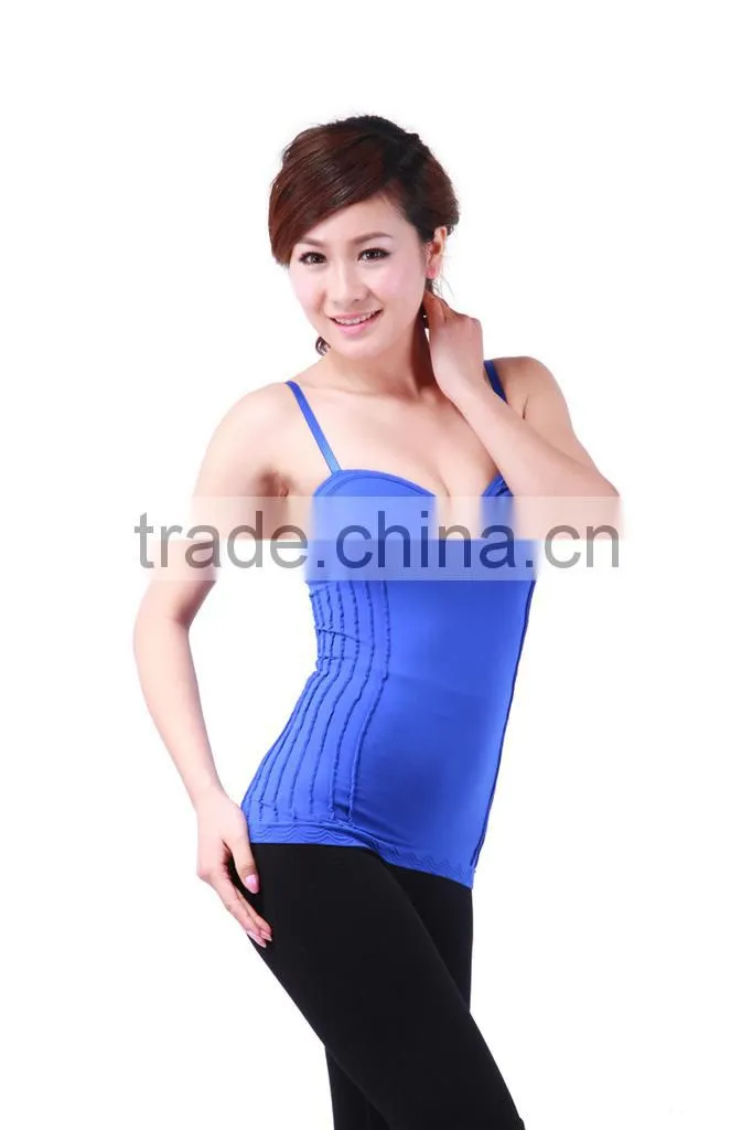 seamless polyamide and spandex women vest womens tank top