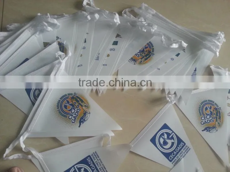 customized pennant bunting flag