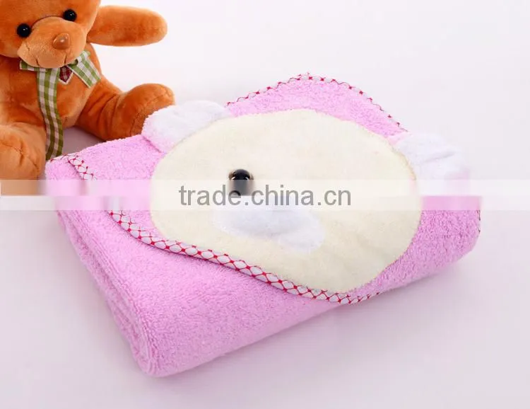 Keep warm terry hooded baby outdoor towel