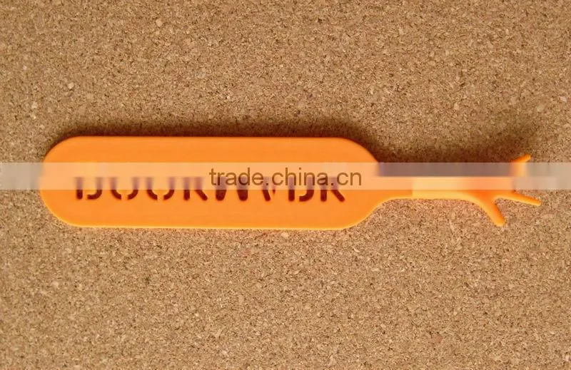 Plastic bookmark