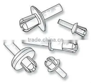 Taiwan Blind Drive Hollow Male Femalesemi tubular rivet machinedecorative rivets blind rivet