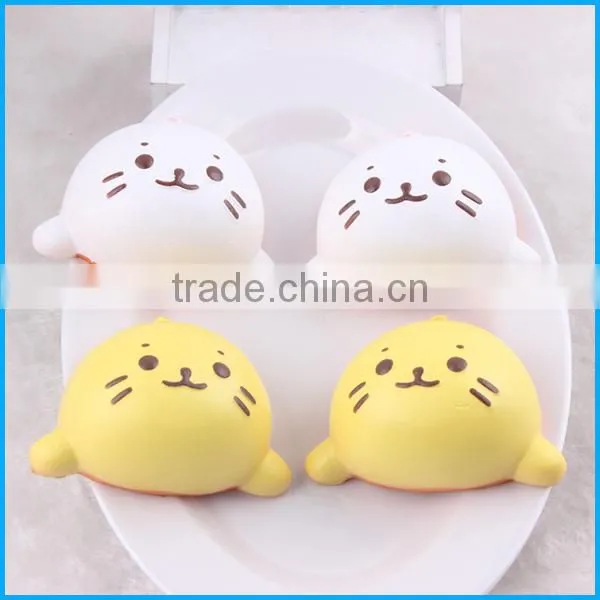 Japan hot sales PU soft squishy toys slow rising squishy donuts