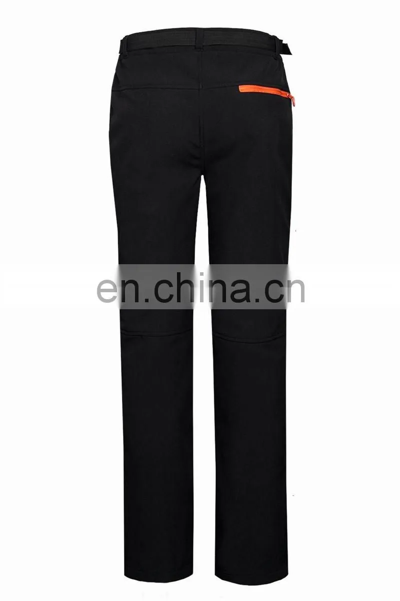 Men's waterproof hiking pants casual softshell pants