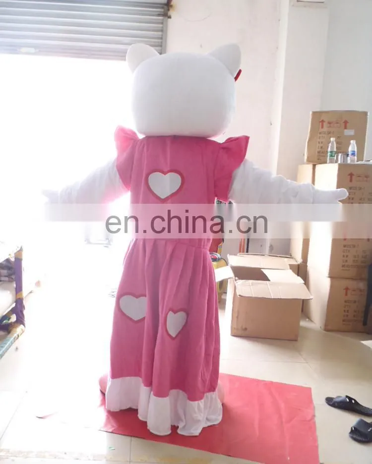 Sunway Adults Mascot Costumes, Hello Kitty Custom Design Mascot, Hot Sell Cartoon Fur Costumes