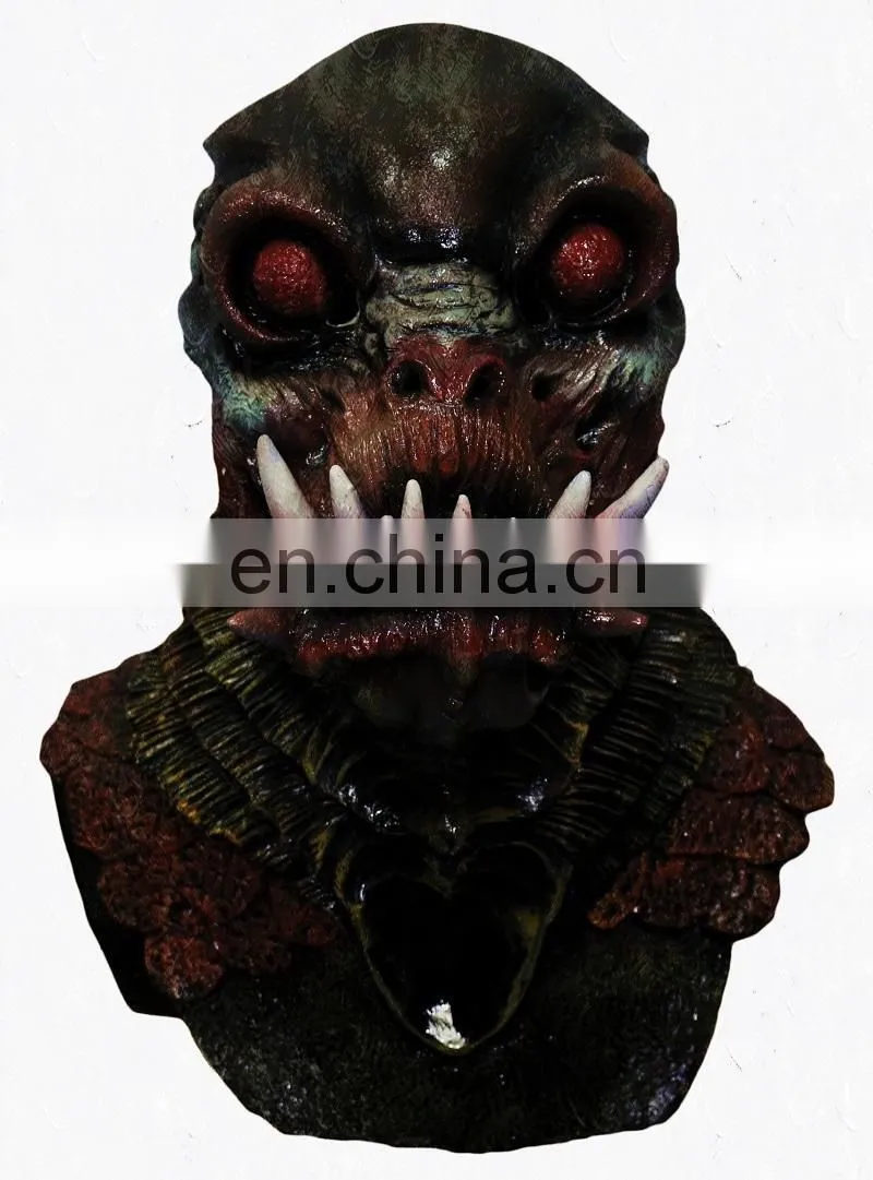 Scary Vampire Halloween 2 Movie Theme Mask Horror Latex Zombies Costumes
