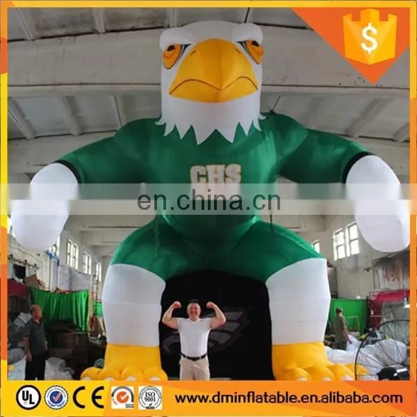 lifely Eagle Head inflatable cartoon tunnels with factory price /inflatable mascot tunnel/inflatable sport tunnel for football