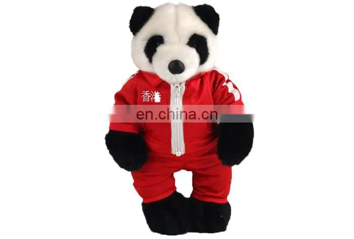 ICTI 30cm stufffed animal teddy bear plush toy with cloth