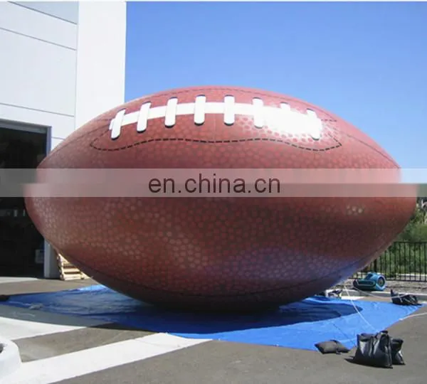 Inflatable giant American football ballon ,inflatable Rugby for outdoor advertising