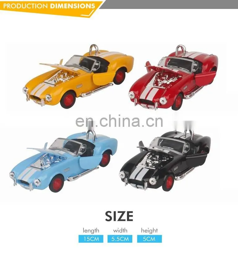 Newest fashion design kids wholesale small realistic antique model cars