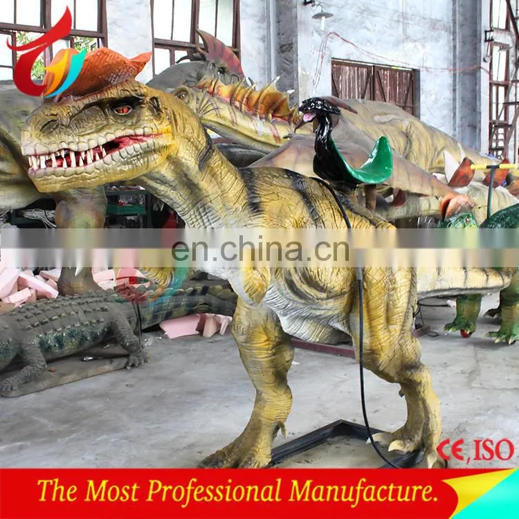 Amusement dinosaur animal rides for mall