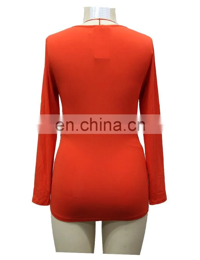 Guangzhou Factory Viscose Pregnant Women Wrap Top