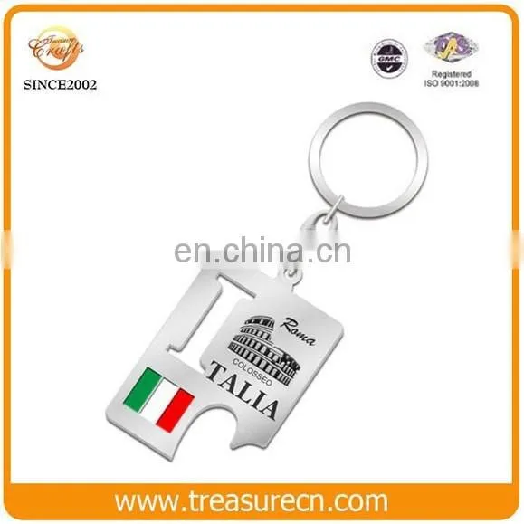 Custom Design Min Novety Cheap Bottle Opener Metal Keychains