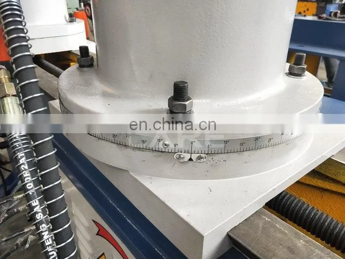 SW38A Double Head Hydraulic Pipe Bender Tube Bending Machine for max pipe 1.5"