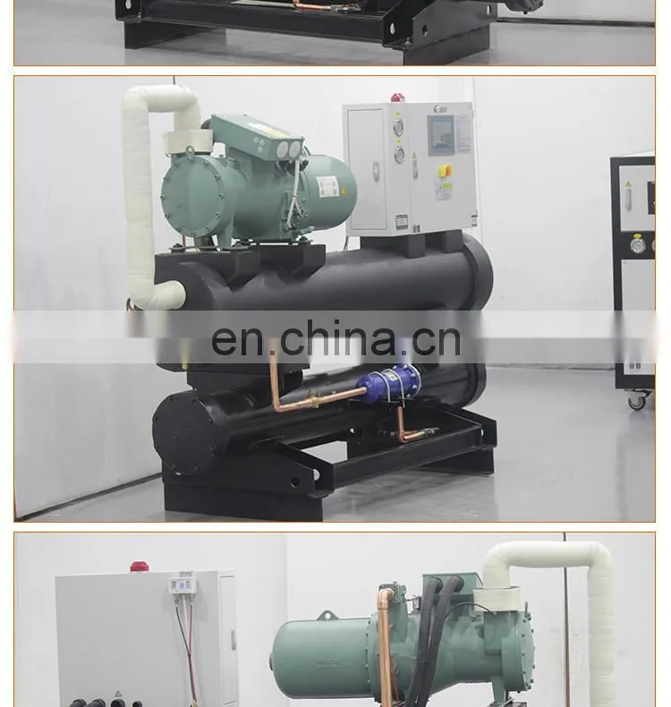 Freezer Water-Cooled Type and CE Certification Screw Style Chiller