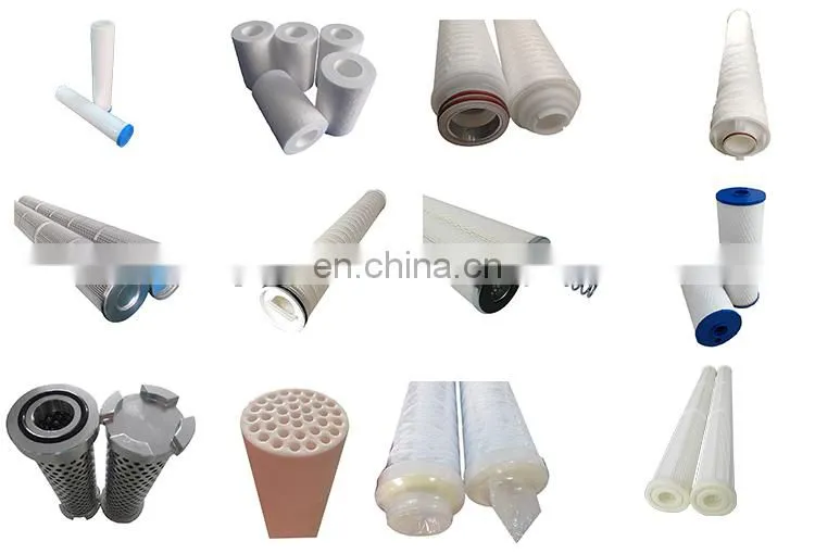 Replacement HFU640UY400H13 high flow throughput pp pleated water filter