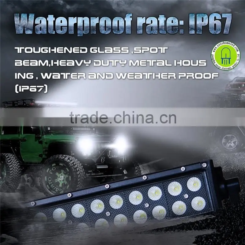 54inch Curved Work Light Bar 312W 4X4 for led lighting bar