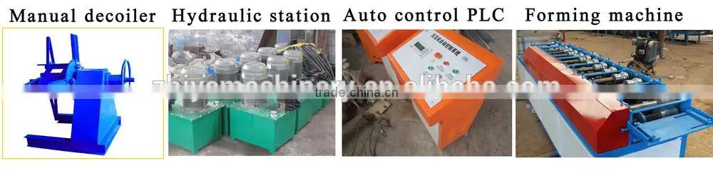Hydraulic Cutting steel Roller Shutter Door Roll Forming Machine from Cangzhou Zhiye Company