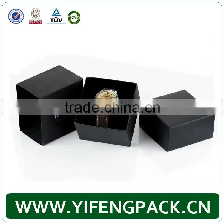 Black Leather Wooden Box For Jewelry and Watch, multifunctional jewellery box, gift box for men & women use