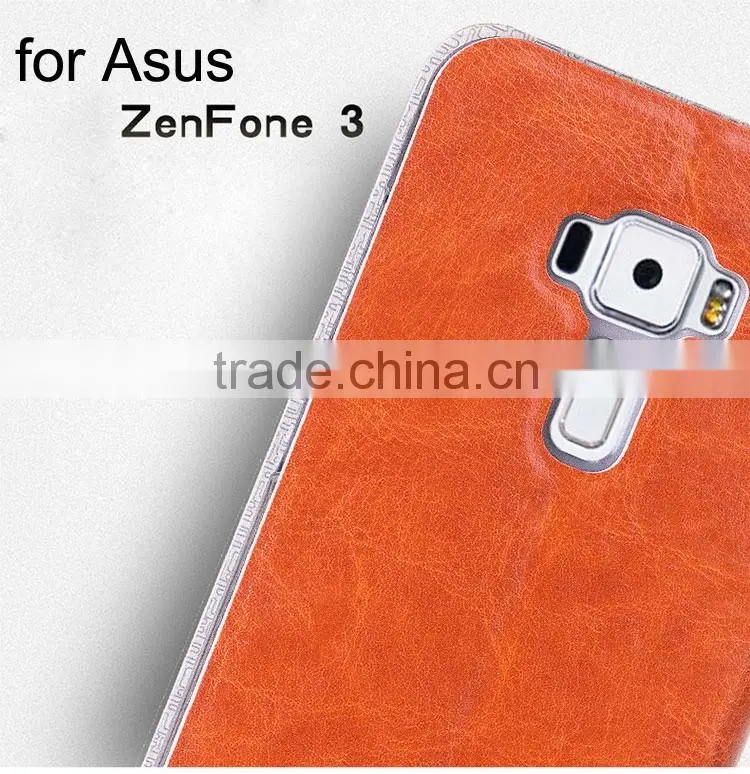 MOFi Original PU Leather Case Housing for Asus Zenfone 3 ZE552KL, Celulares Flip Cover for Zenfone3 Z010D