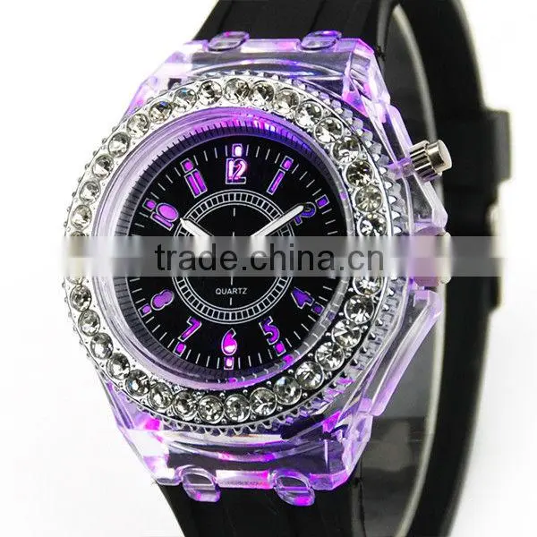 slide watches &silicone wholesale china