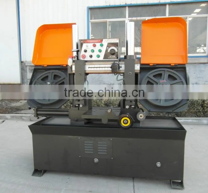 GZ4230 Double Column Hydraulic Horizontal Band saw machine timber Band Saw Machine
