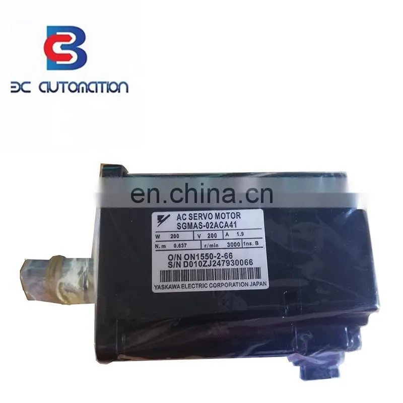 Buy Wholesale Direct new cnc motion controller SGMAS-02ACA41 Japan ac servo motor and driver